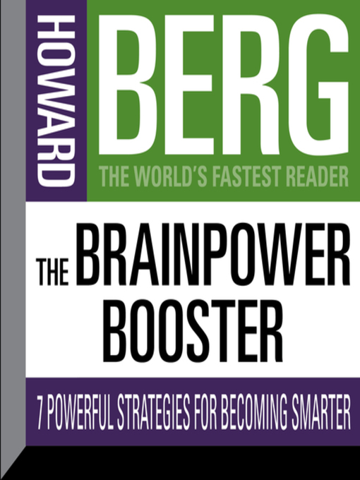 Title details for The Brainpower Booster by Howard Stephen Berg - Available
